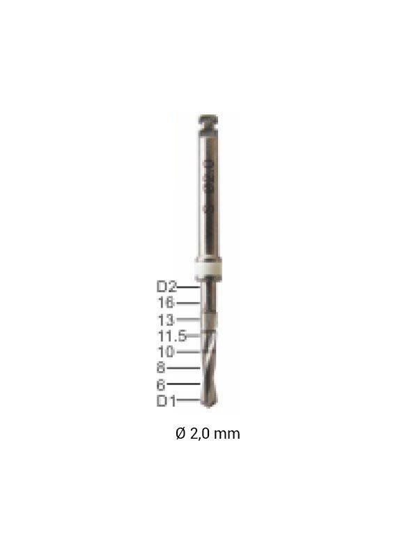 Foret pointeur de marquage  2mm - Safe Implant