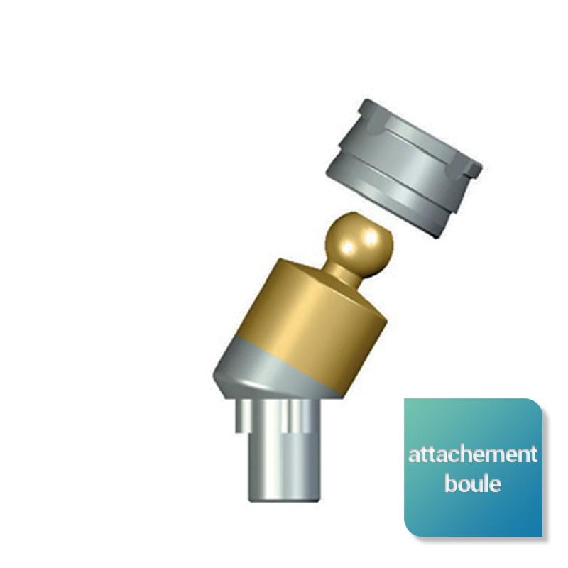 Attachement boule angulé compatible NobelReplace Select™ - Safe Implant