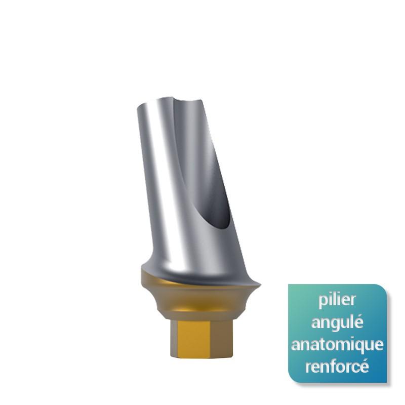 Pilier Anatomique angulé 15° renforcé - Safe Implant