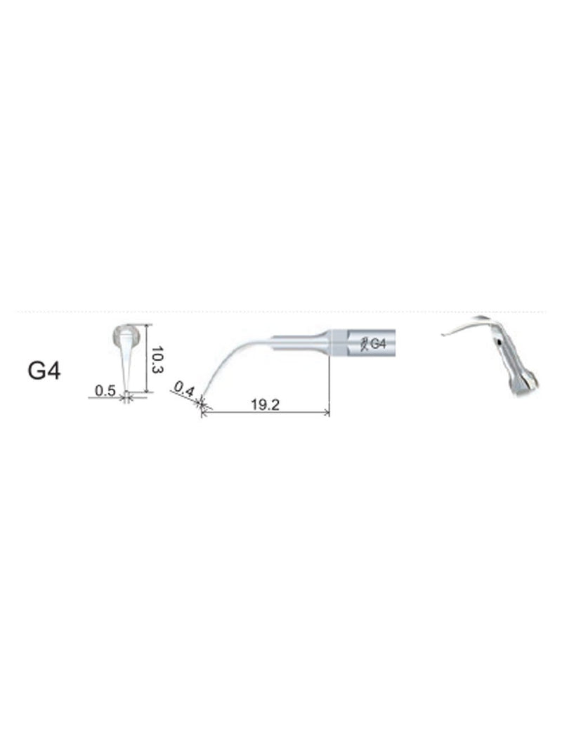 Insert G4 compatible EMS ultrarésistant UR - WOODPECKER - Safe Implant