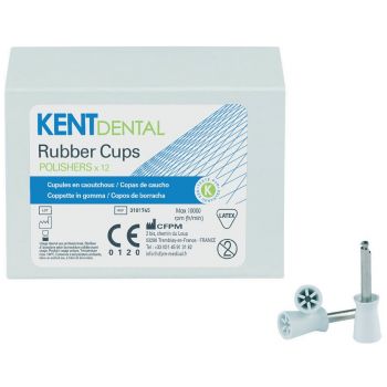 Cupules en caoutchouc - Kent Dental