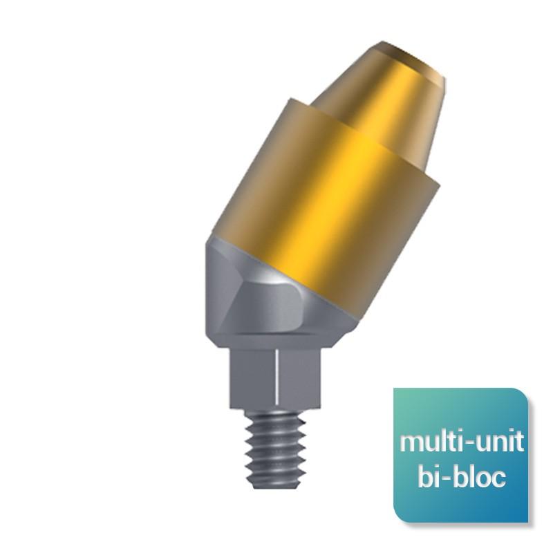 Multi-unit angulés biblocs 9°,18° & 30° de  1 à 8 mm - Safe Implant