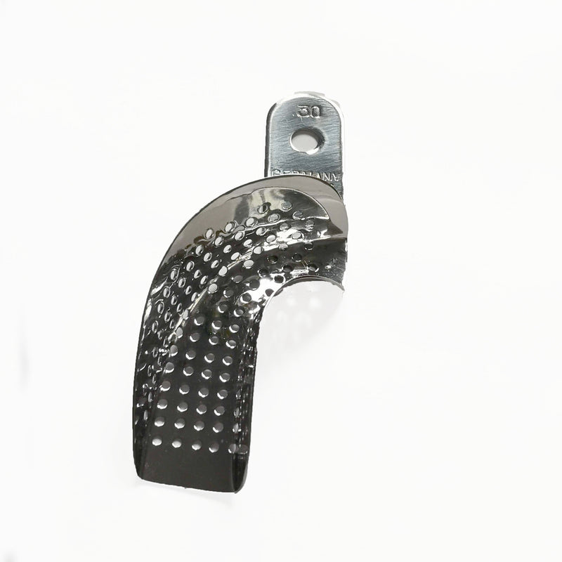 Porte-empreintes perforés en acier inoxydable sans rim lock - Safe Implant