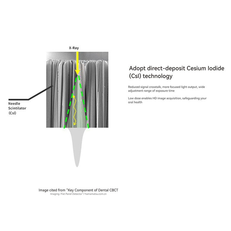 Capteur radio i-sensor H1 et H2 RVG X-RAY - WOODPECKER