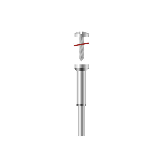 Mandrins en acier - Ø 5 mm - DIAN FONG - Safe Implant
