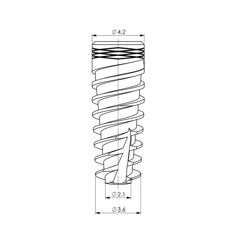 Implant conique - I5 - AB DENTAL - Safe Implant