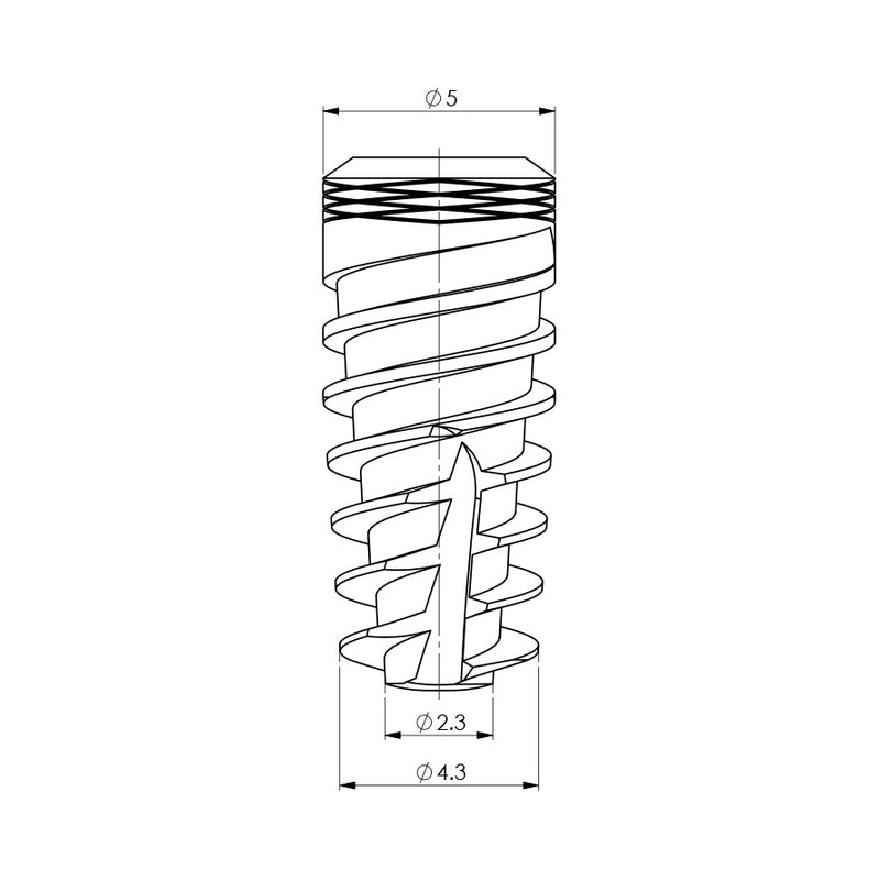 Implant conique - I5 - AB DENTAL - Safe Implant