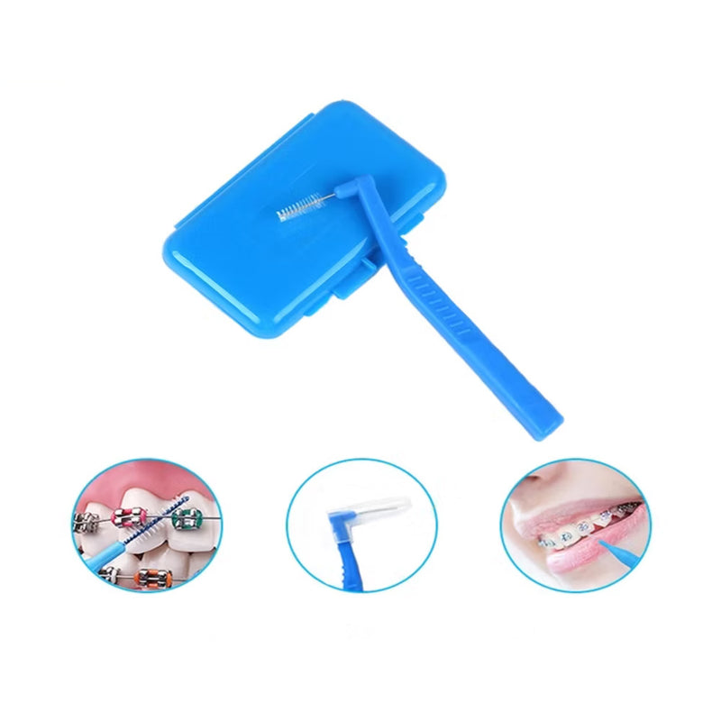 Brosse interproximale avec cure-dent x8 pièces - CoralClean - Safe Implant