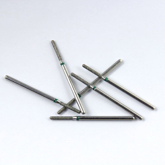 Fraises diamantées pièce à main - Hauteur 15 mm - Iso : 143 - DIAN FONG - Safe Implant