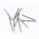 Fraises Diamantée FG x5 - Tête pointu - Hauteur 24 mm - Iso : 250 - DIAN FONG - Safe Implant