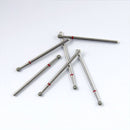 Fraise diamantée x5 FG - Tête Ronde - Hauteur 19 mm - Iso : 001 - DIAN FONG - Safe Implant