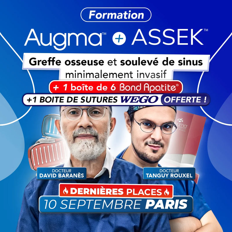 Formation greffe osseuse - Augma + ASSEK Lift - 10 Septembre 2025 Paris
