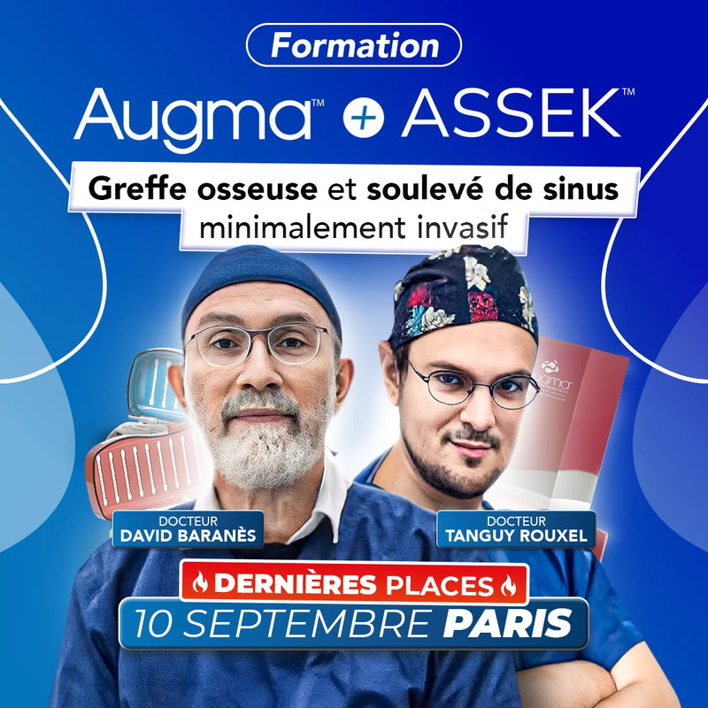 Formation greffe osseuse - Augma + ASSEK Lift - 10 Septembre 2025 Paris