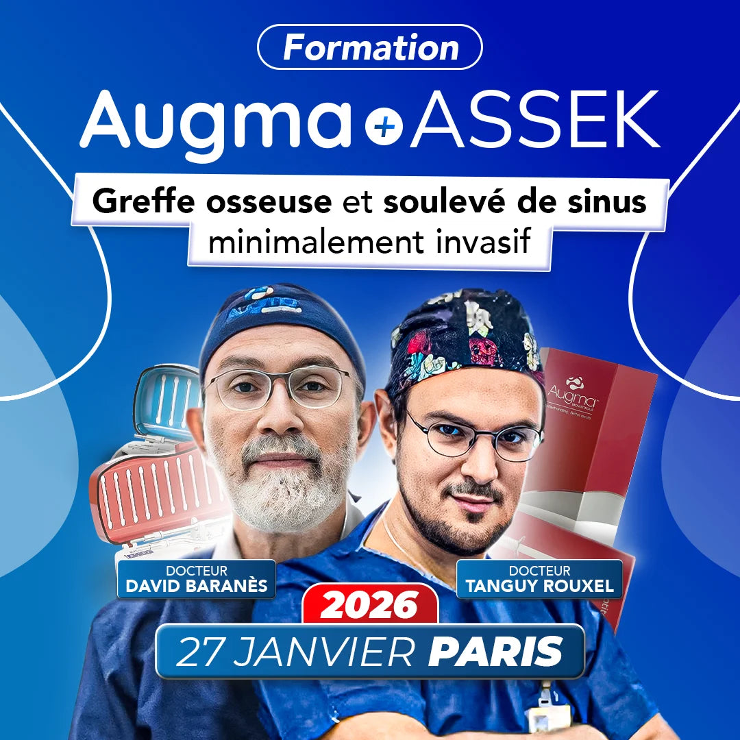 Formation greffe osseuse - Augma + ASSEK Lift - 27 Janvier 2026 Paris
