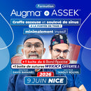 Formation greffe osseuse et soulevé de sinus minimalement invasif - Augma + ASSEK Lift - 9 Juin 2026 Nice - Docteur David Baranès & Docteur Tanguy Rouxel - Augma Bond Apatite et Kits ASSEK Lift - Safe Implant