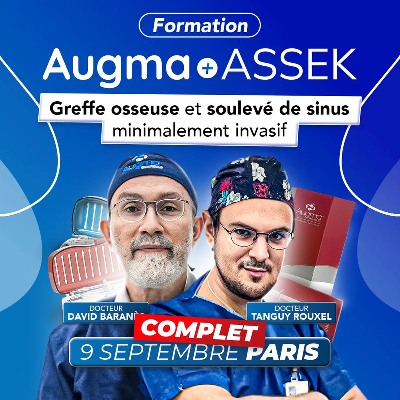 Formation greffe osseuse - Augma + ASSEK Lift - 9 Septembre 2025 Paris