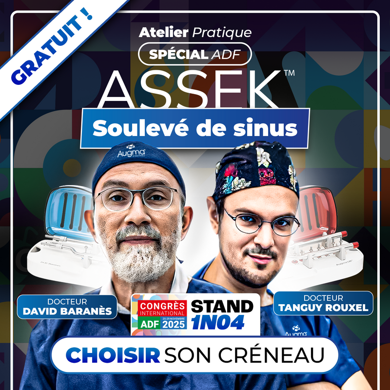 Atelier ADF gratuit – Soulevé de sinus minimalement invasif avec les kits ASSEK