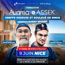 Formation greffe osseuse et soulevé de sinus minimalement invasif - Augma + ASSEK Lift - 9 Juin 2026 Nice - Docteur David Baranès & Docteur Tanguy Rouxel - Augma Bond Apatite et Kits ASSEK Lift - Safe Implant
