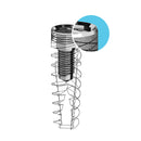Implant conique - I5 - AB DENTAL - Safe Implant