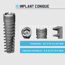 Implant conique - I5 - AB DENTAL - Safe Implant