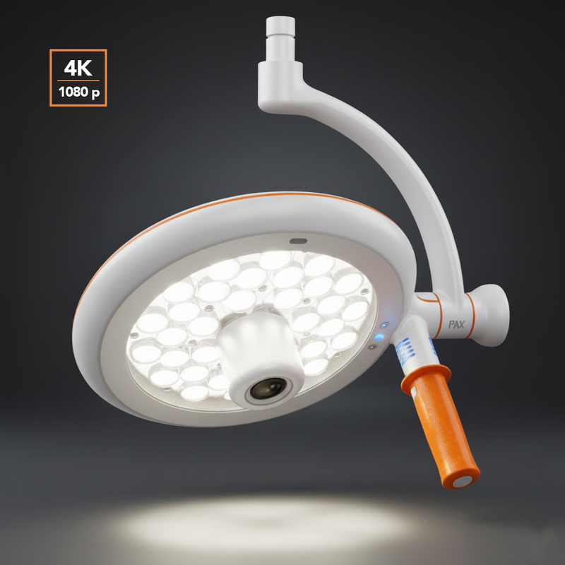 Scialytique LED PAX-XR1 Max – Lampe chirurgicale avec caméra & chariot mobile inclus
