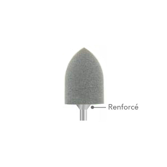 Polisseur en silicone pour composite et résines - Ø 13 mm x 20 mm - DIAN FONG - Safe Implant