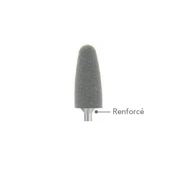 Polisseur en silicone pour composite et résines - Ø 10 mm x 24 mm - DIAN FONG - Safe Implant