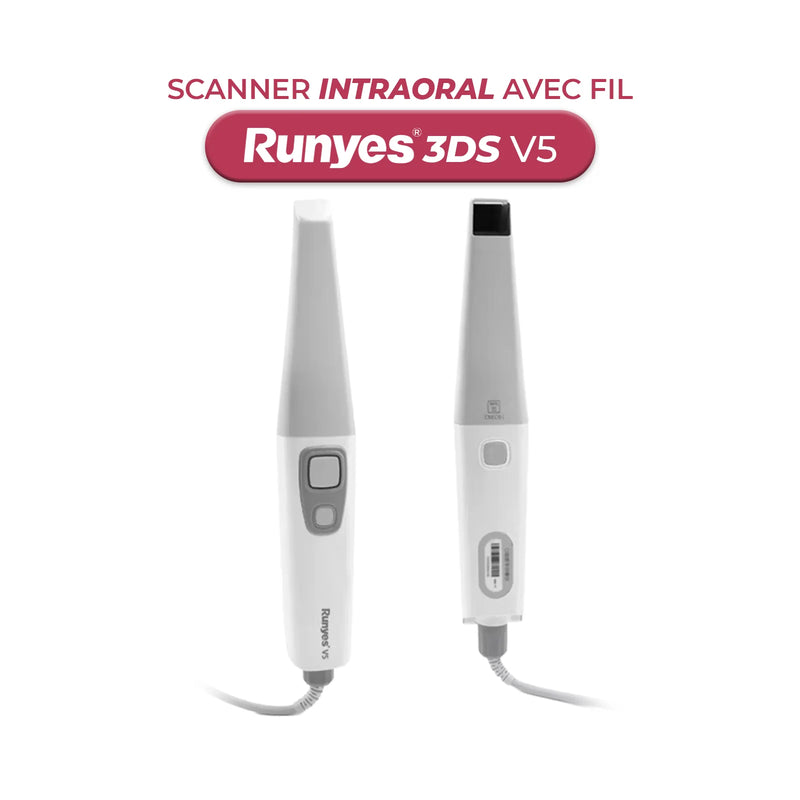 Scanner Intraoral 3DS V5/V6 AVEC ou SANS FIL +TROLLEY - Runyes