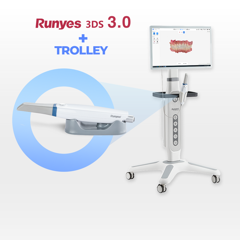 Scanner Intraoral 3DS V3 Pro et Trolley- Runyes