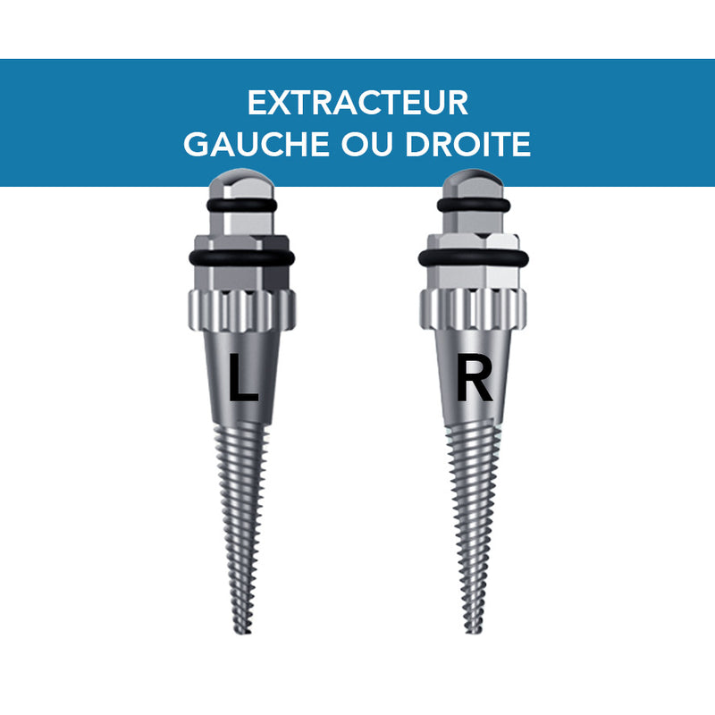 Extracteur gauche ou droite pour implant - Safe Implant