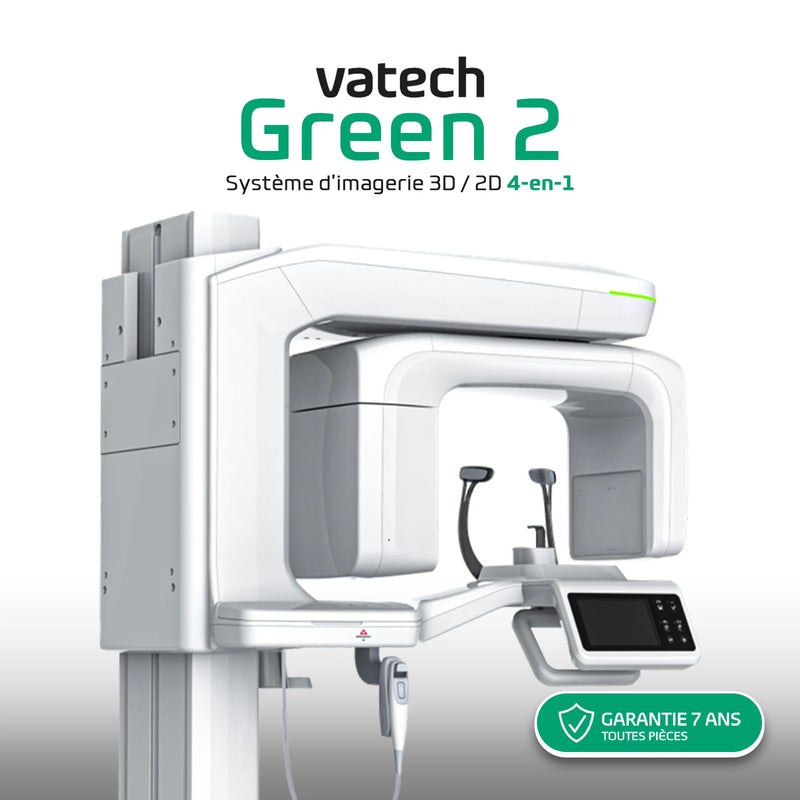 Système d’imagerie 4-en-1 3D / 2D - Green 2 - Vatech - Safe Implant