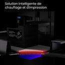 Imprimante dentaire 3D- Edge E2-Rayshape. La machine LCD offre rapidité, précision et impressions réussies pour plus de 20 indications dentaires.