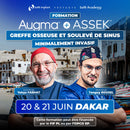 Formation greffe osseuse - Augma + ASSEK Lift - 25 & 26 Avril 2026 Dakar Sénégal - Docteur David Baranès, Docteur Tanguy Rouxel et Docteur Yehya Farhat - Safe Implant - Safe Academy - Qualiopi