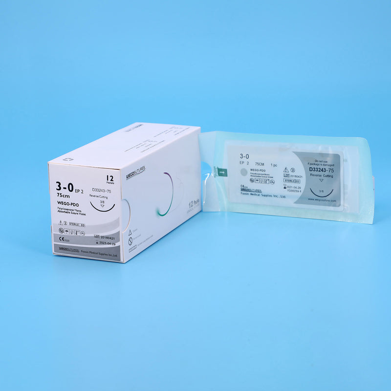 Fil de suture PDO - Boîte de 12 - WEGO - Safe Implant