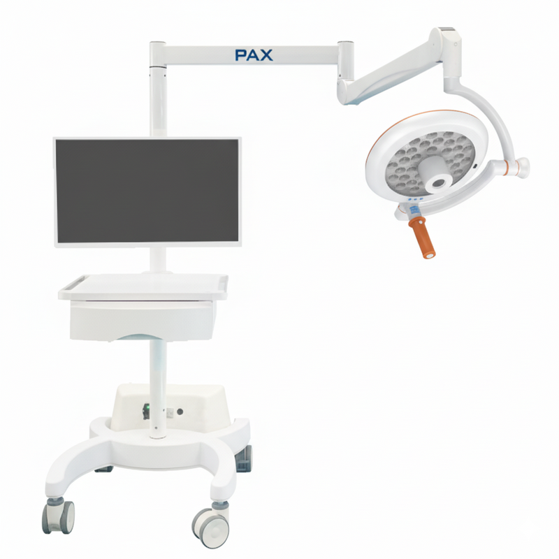 Scialytique LED PAX-XR1 Max – Lampe chirurgicale avec caméra & chariot mobile inclus