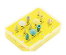 Kit 12 fraises pour polir la zircone et la vitrocéramique - Safe Implant