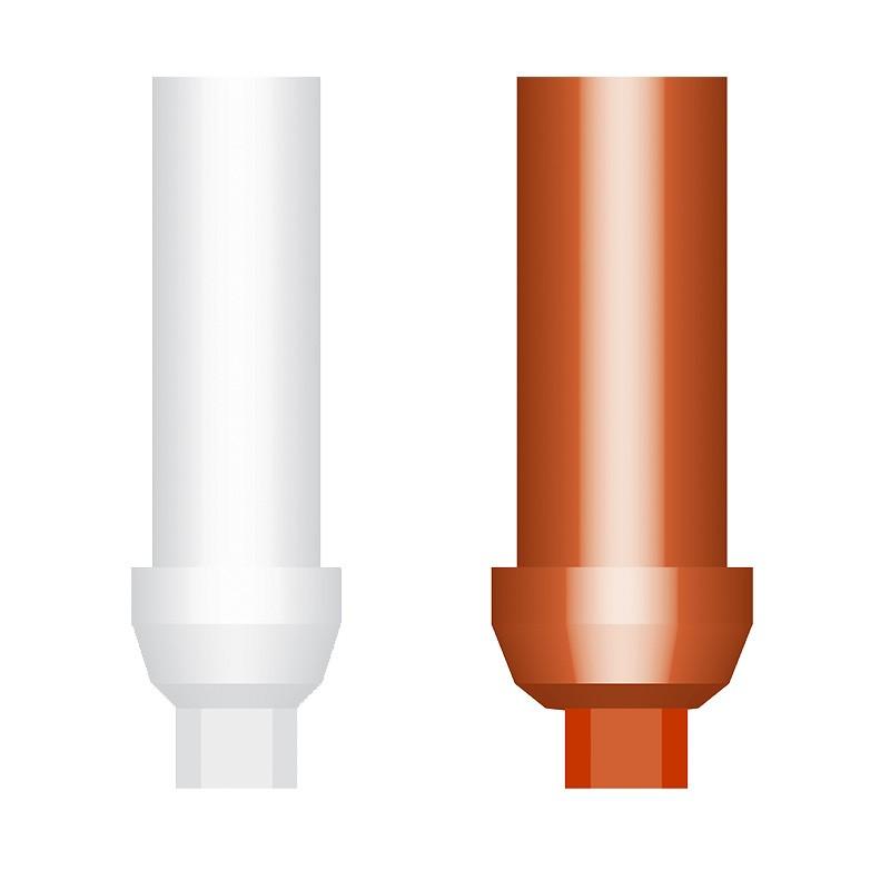 Piliers calcinables épaulés pour hexagone interne Ø 2.43 mm - Safe Implant