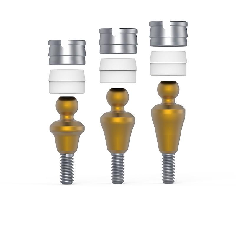 Attachement boule plateforme conique compatible au implant ASTRATECH™ OSSEOSPEED TX™ Ø 3.5/4 - Safe Implant