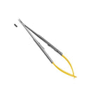 Porte-aiguille à lames droites de Castroviejo 14cm en carbure de tungstène nitruré - Safe Implant
