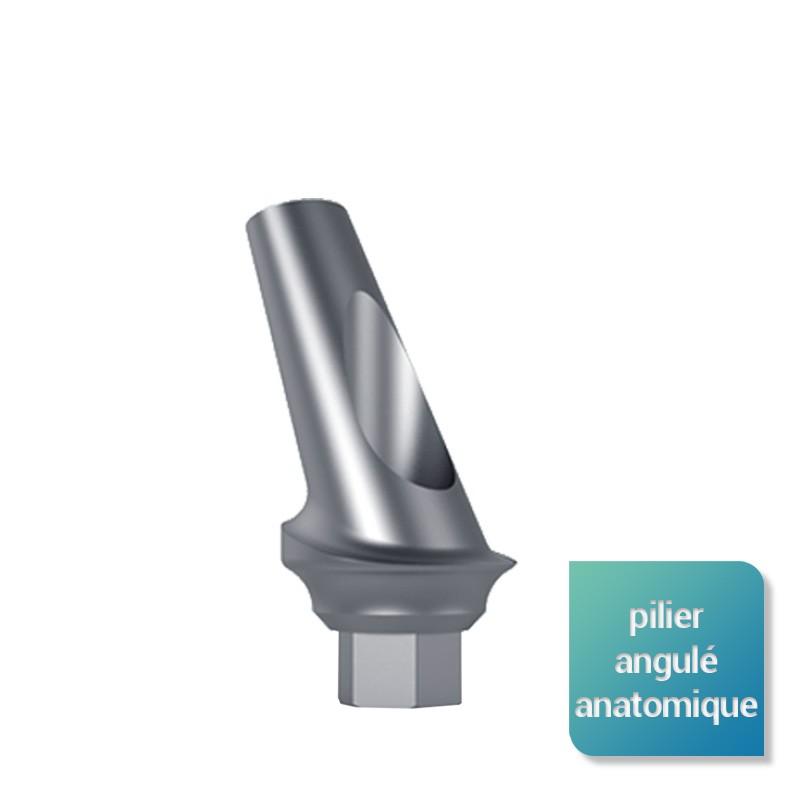 Piliers angulés anatomiques 25° - Safe Implant