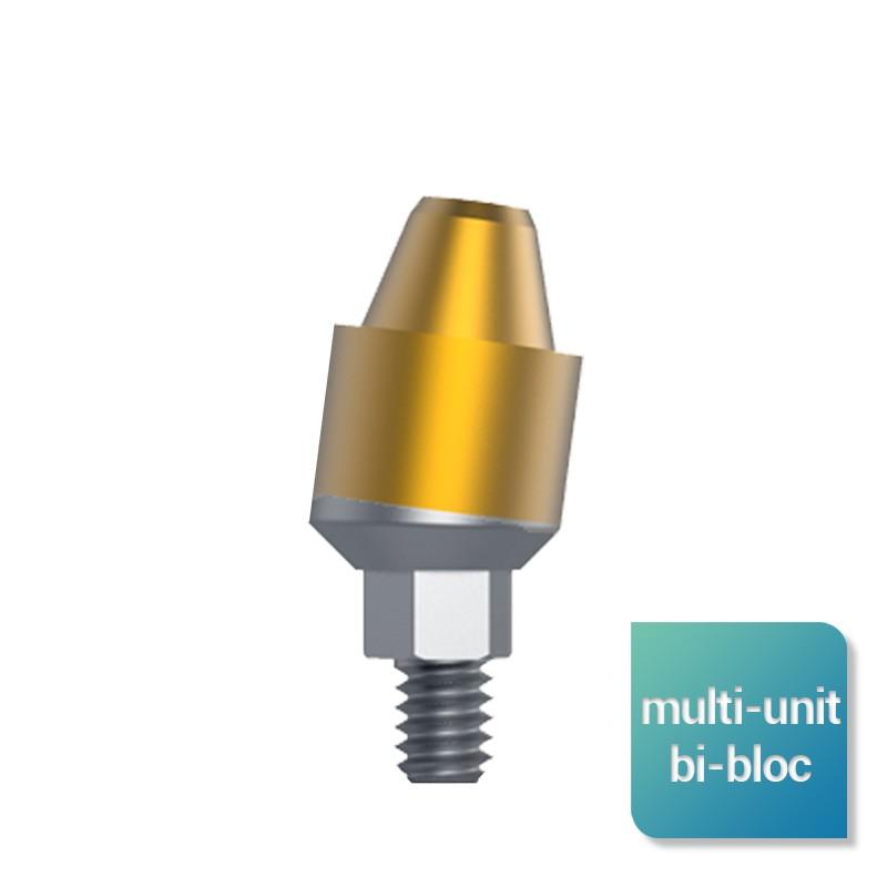 Multi-unit angulés biblocs 9°,18° & 30° de  1 à 8 mm - Safe Implant