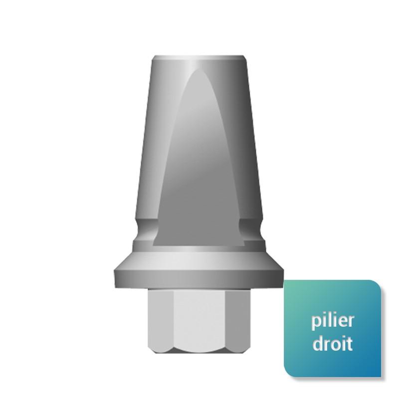 Piliers droits compatibles Spi™ Element et Spi™ Contact™ générique de Thommen Medical™ - Safe Implant