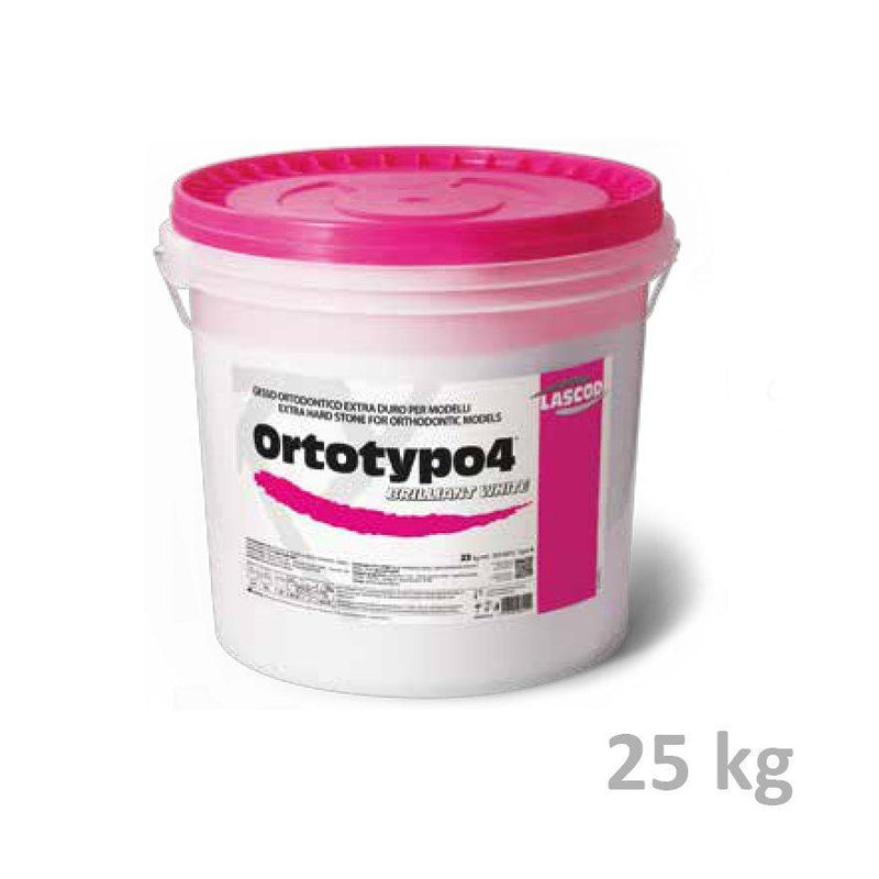 Plâtre blanc brillant type 4 Ortotypo4 25 kg - Safe Implant