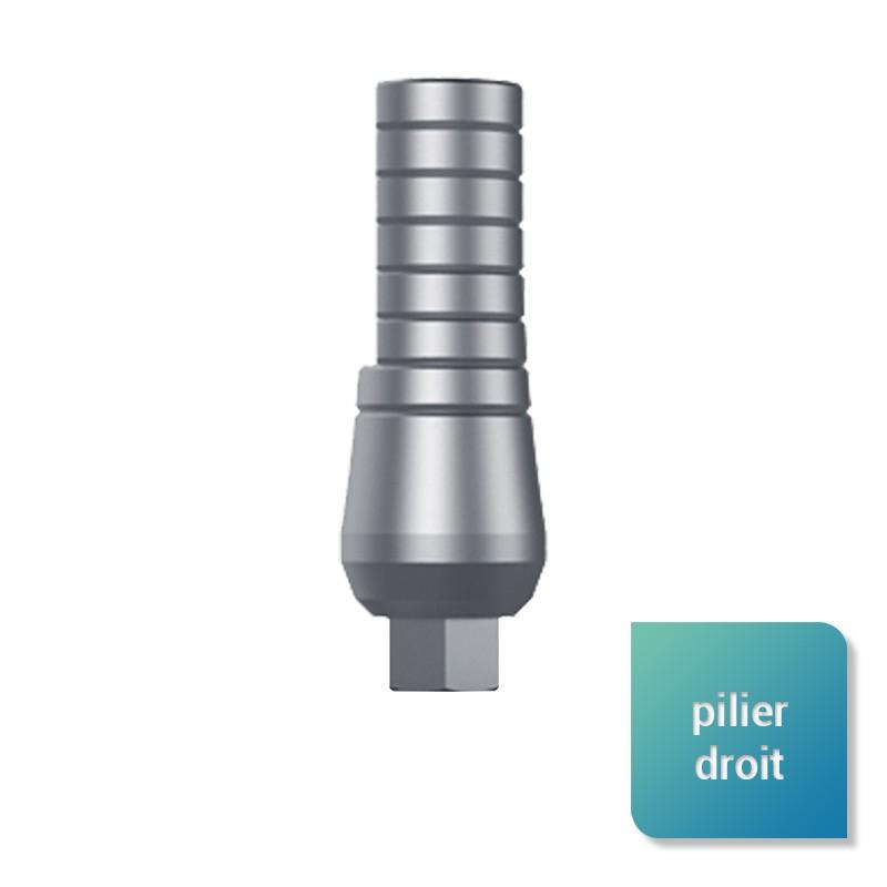 Piliers droits taillables standards 2 hauteurs possibles - Safe Implant
