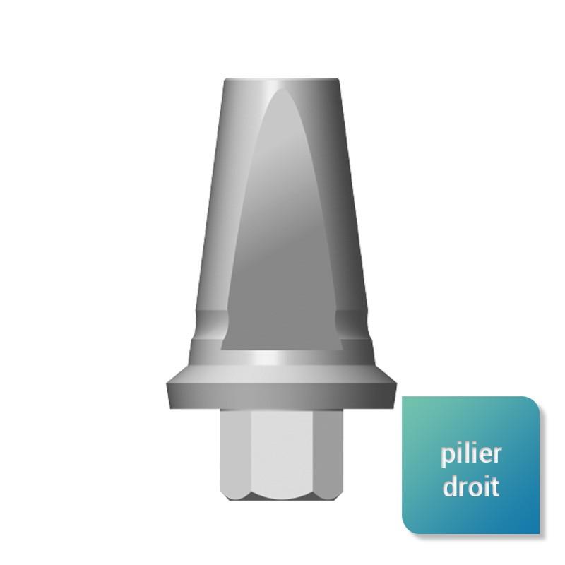 Piliers droits compatibles Spi™ Element et Spi™ Contact™ générique de Thommen Medical™ - Safe Implant