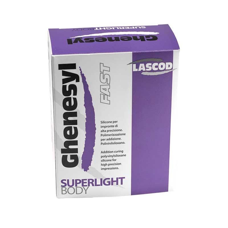Boîte de 4 cartouches de silicone par addition de grande précision Ghenesyl SUPER LIGHT™ LITE - Safe Implant