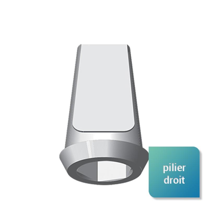 Piliers droits compatibles Branemark™ System Mk III Groovy™ - Safe Implant