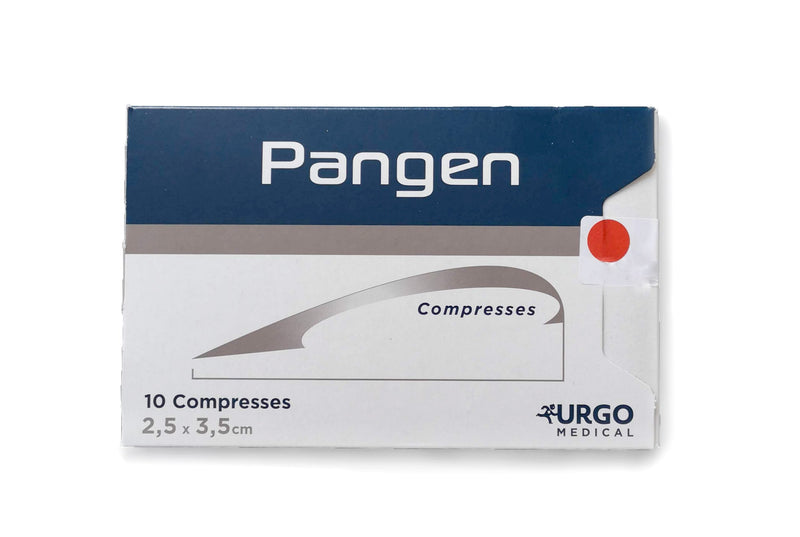 Boîte de 10 compresses Pangen hémostatiques en collagène résorbable - Safe Implant