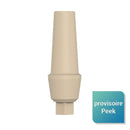 Pilier provisoire droit en Peek connexion pour hexagone interne Ø 2.43mm - Safe Implant