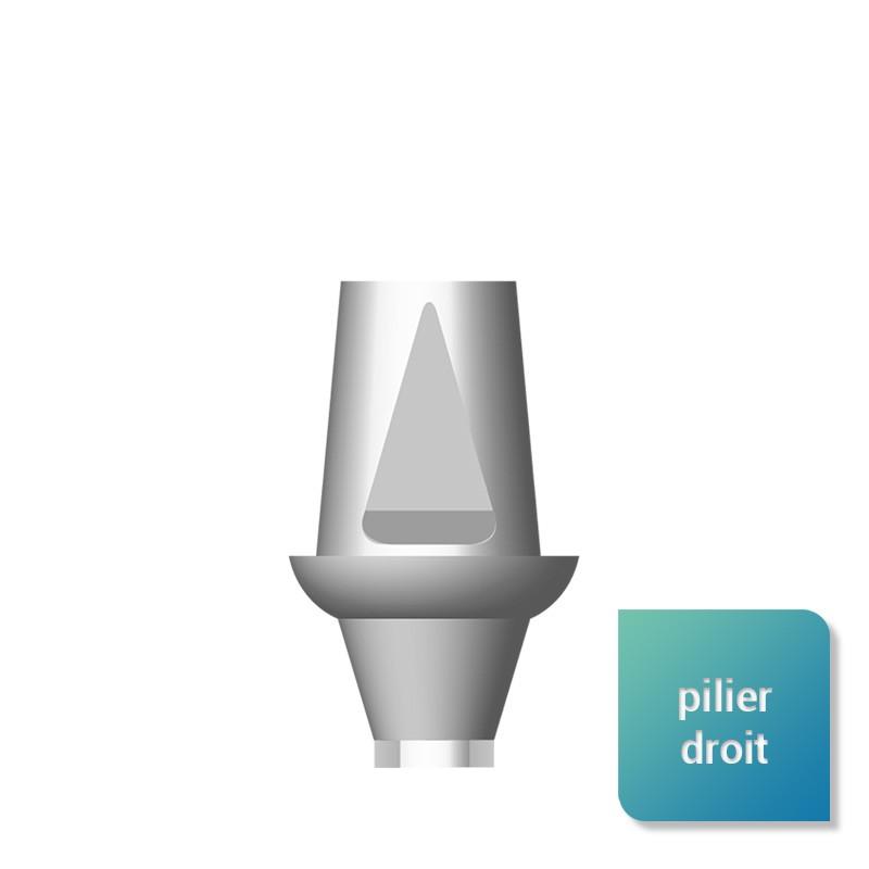 Piliers droits compatibles In-Kone™ - Safe Implant
